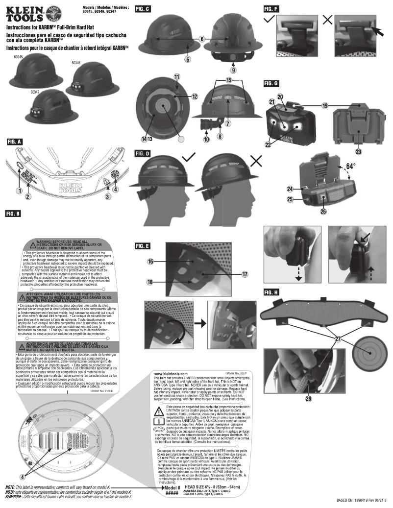 Image de la première page du manuel de l'appareil 60346