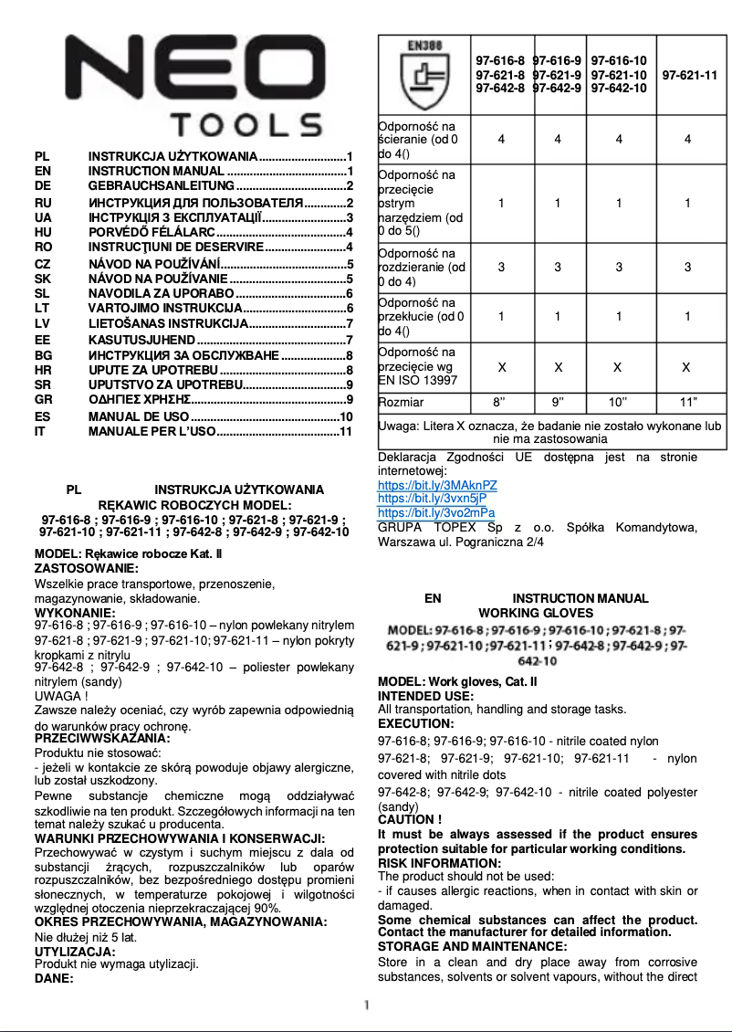 Image de la première page du manuel de l'appareil 97-621-9