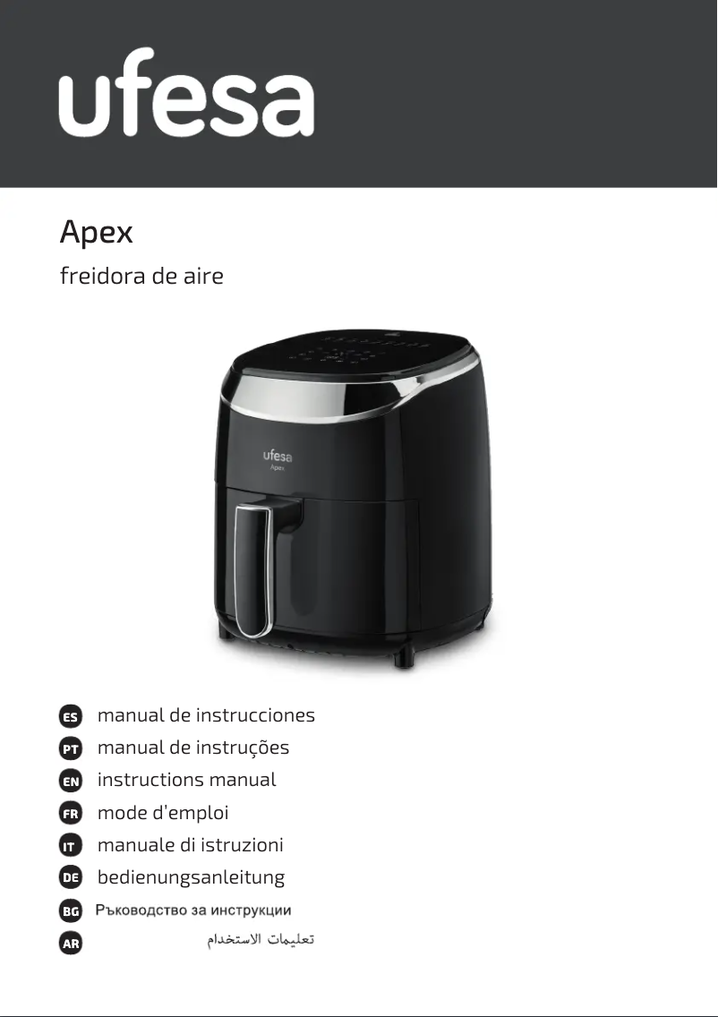 Image de la première page du manuel de l'appareil Apex