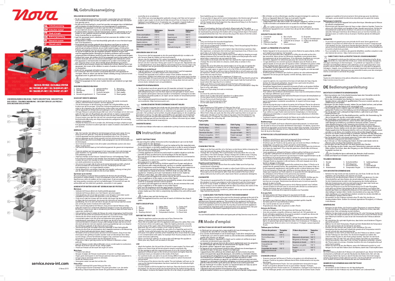 Página 1 del manual Manual de usuario Nova 186200