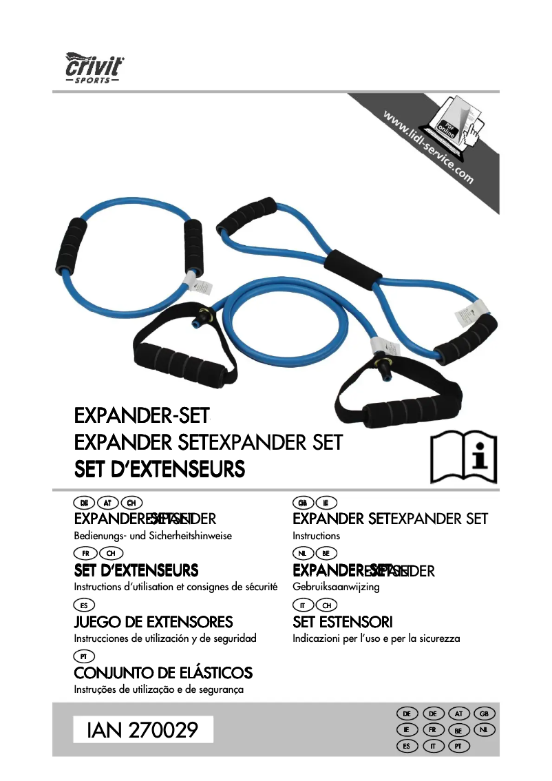 Image de la première page du manuel de l'appareil IAN 270029