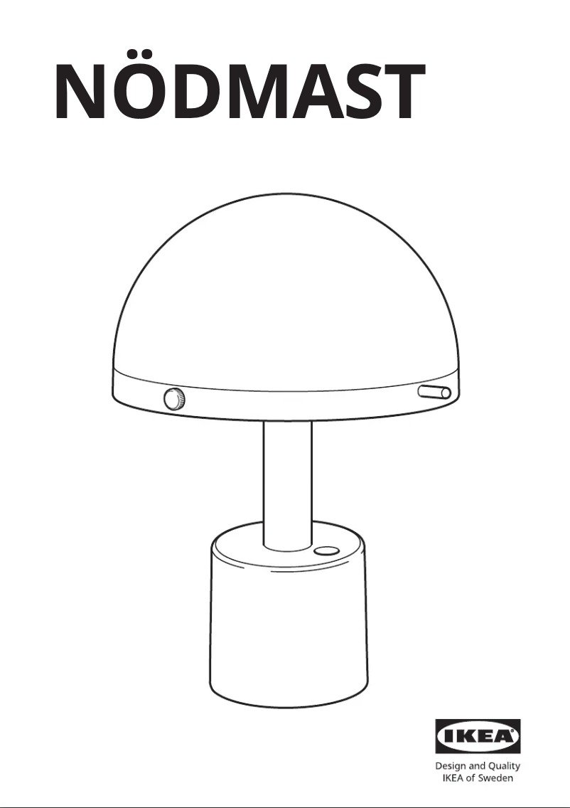 Image de la première page du manuel de l'appareil NÖDMAST 705.825.75