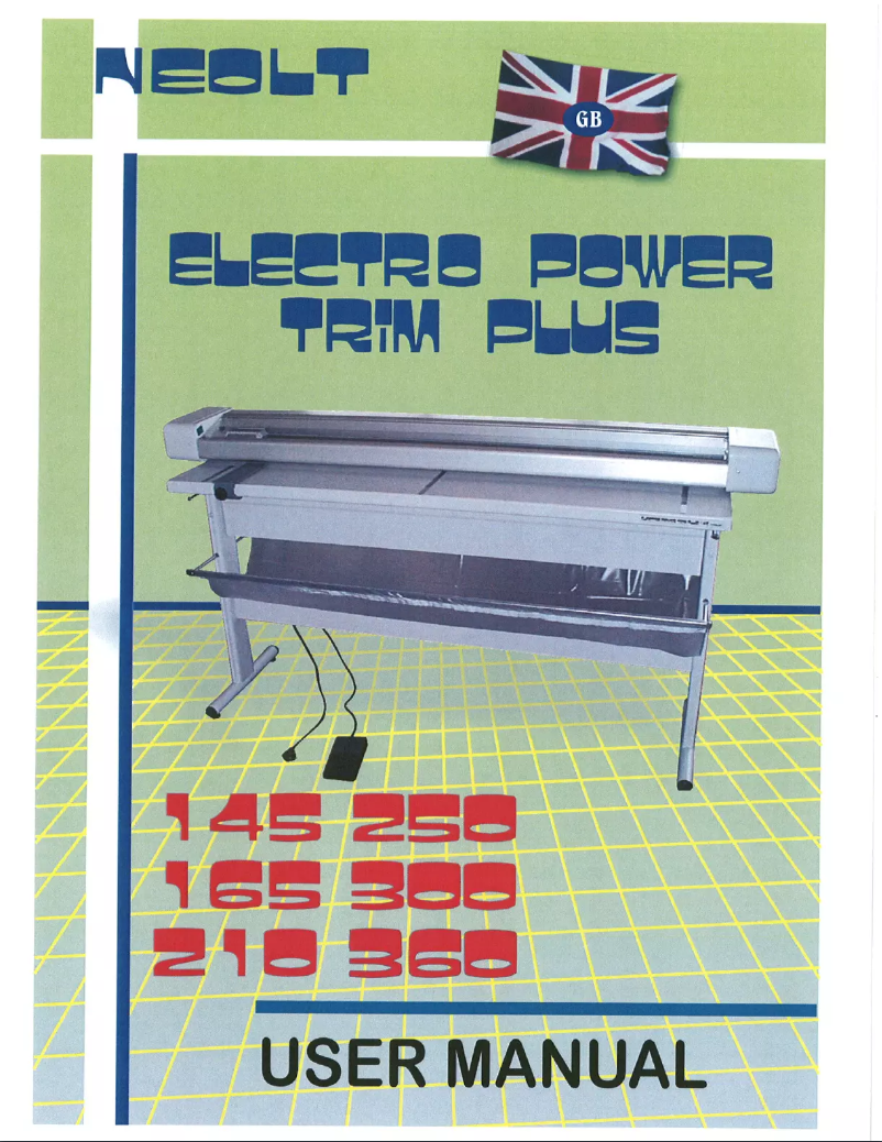 Página 1 del manual Manual de usuario Neolt Electric Power Trim 360