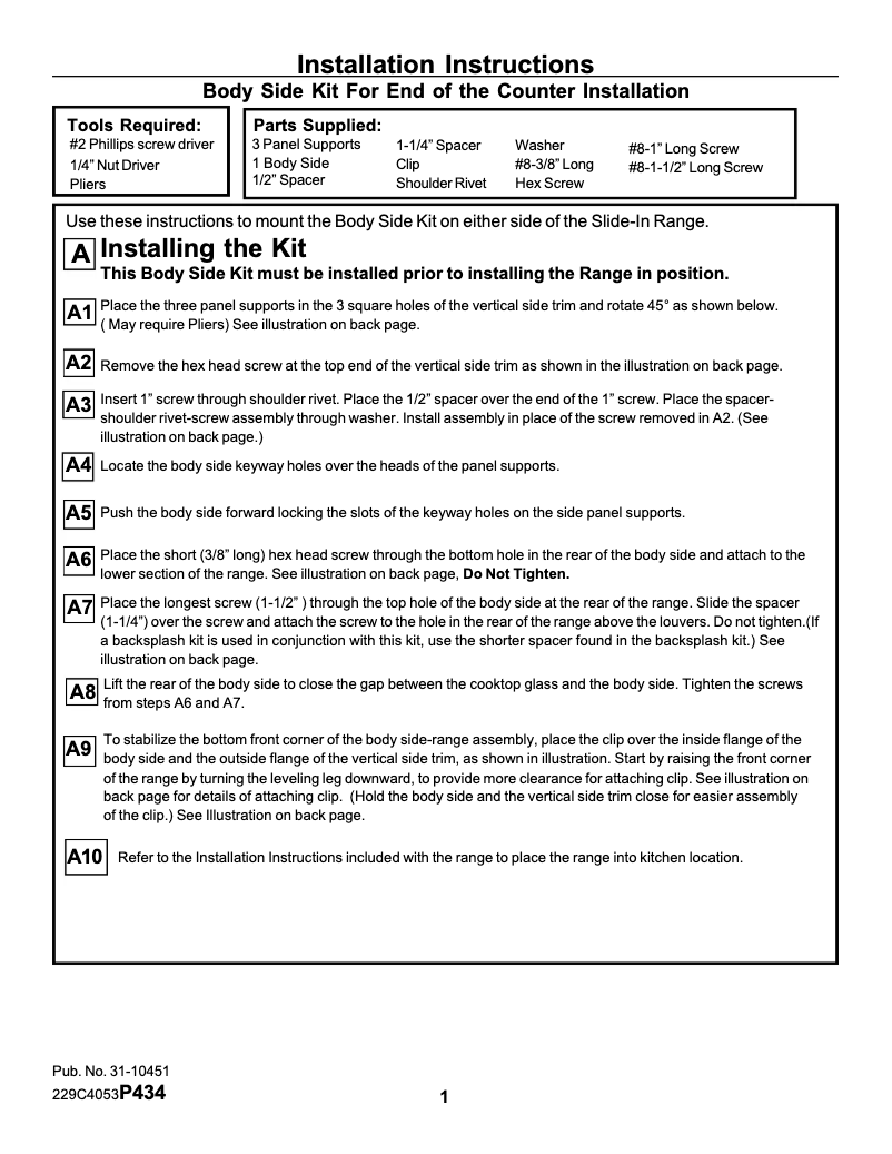 Page 1 de la notice Manuel utilisateur GE JXS76BB