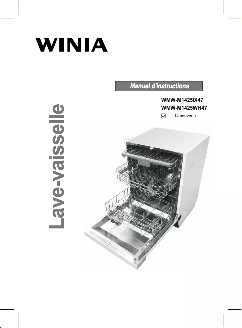 Image de la première page du manuel de l'appareil WMW-M1425IX47
