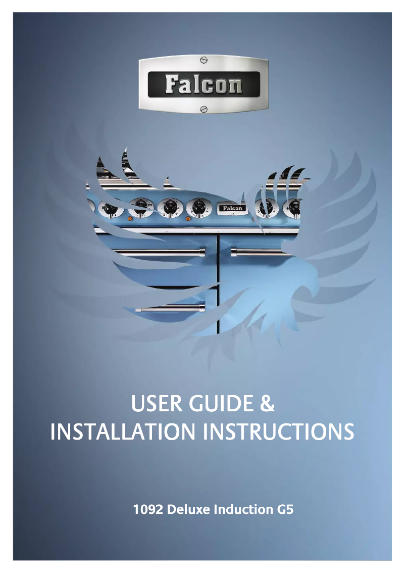 Page n°1 - Manuel utilisateur Falcon 1092 Deluxe Induction