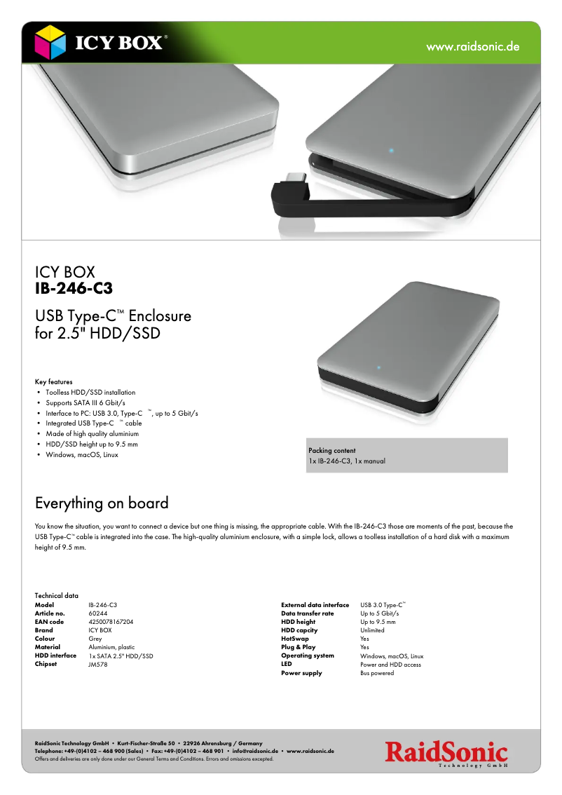 Image de la première page du manuel de l'appareil IB-246-C3