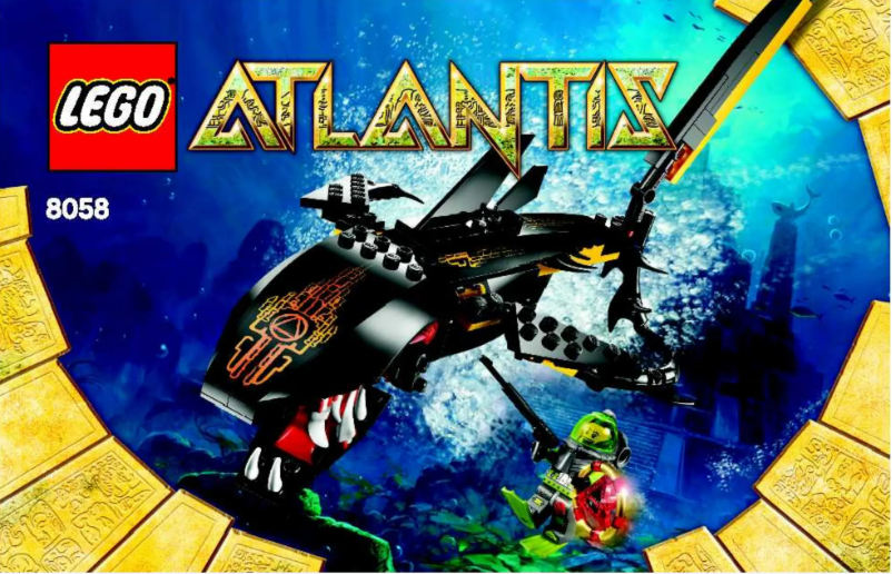 Page 1 de la notice Manuel utilisateur Lego Atlantis 66365