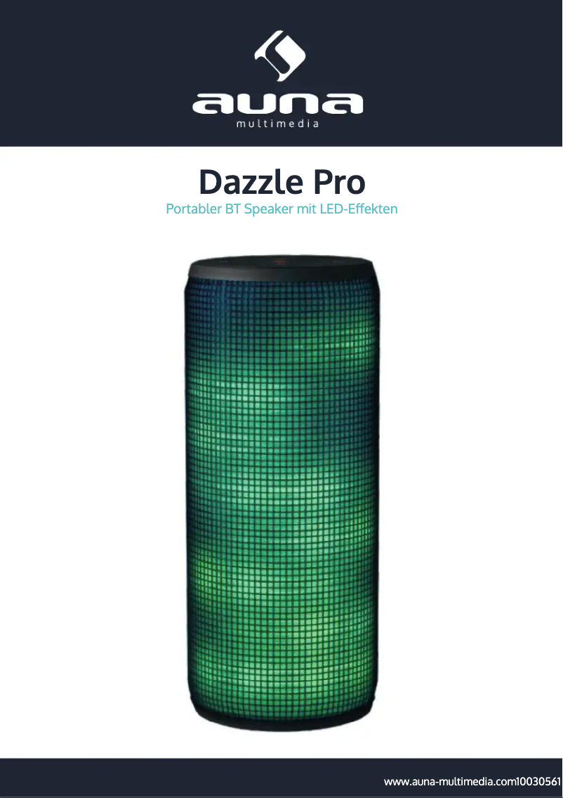 Image de la première page du manuel de l'appareil Dazzl pro