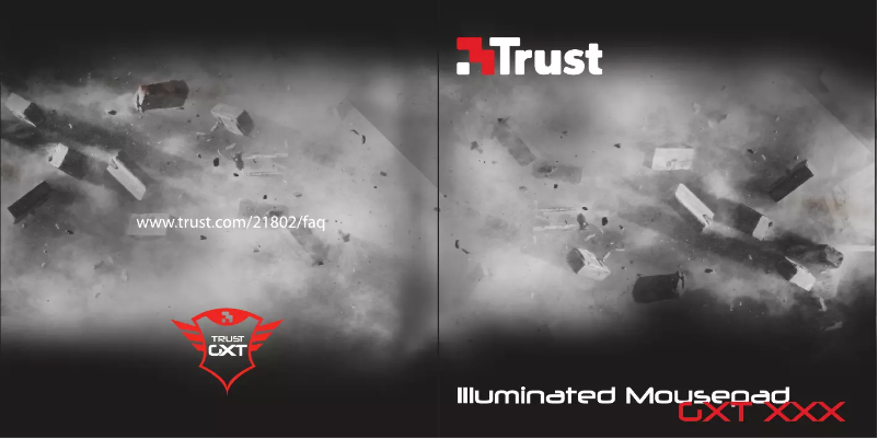 Page 1 of the manual User Manual Trust GXT 760