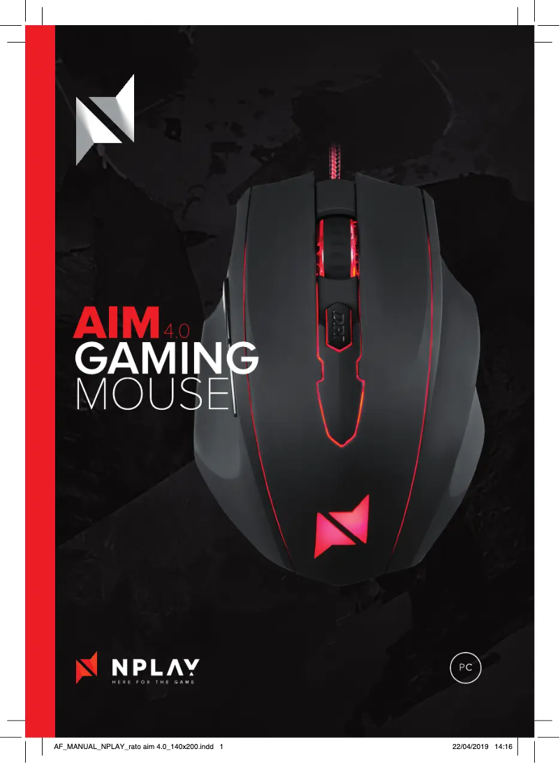 Page n°1 - Manuel utilisateur NPLAY AIM 4.0