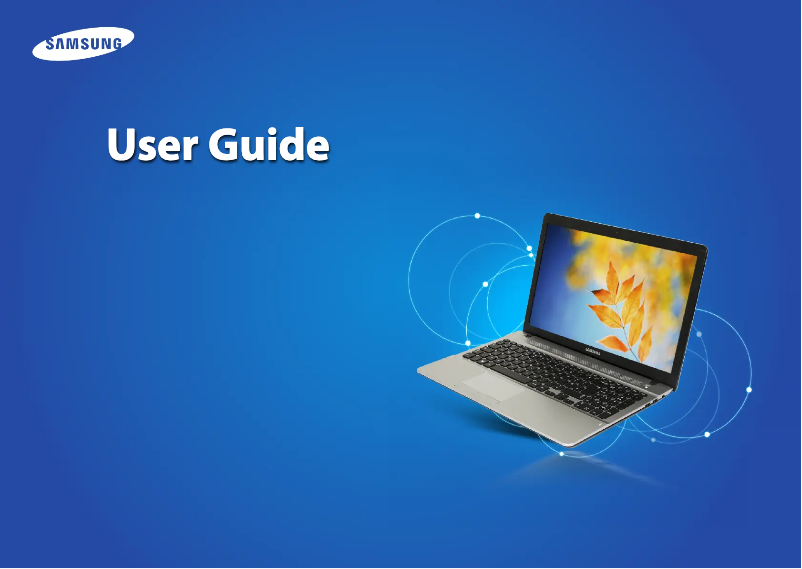 Page 1 de la notice Manuel utilisateur Samsung N series NP270E5E