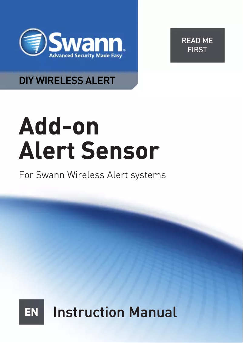 Page 1 de la notice Manuel utilisateur Swann SWADS-ALSEN1