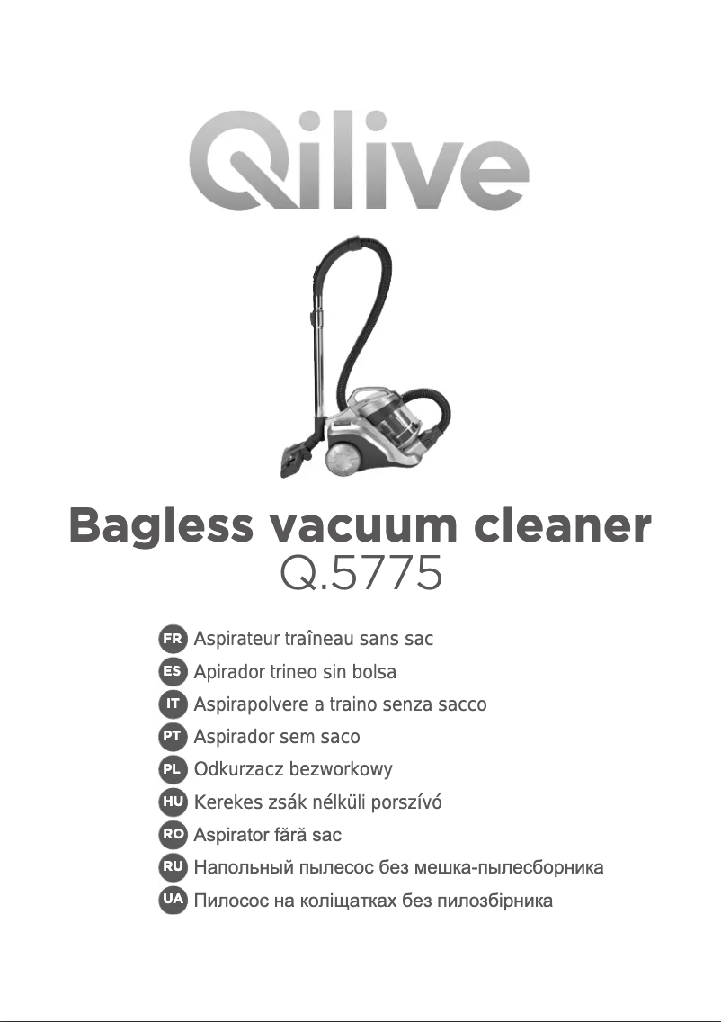 Page n°1 - Manuel utilisateur Qilive Q.5775