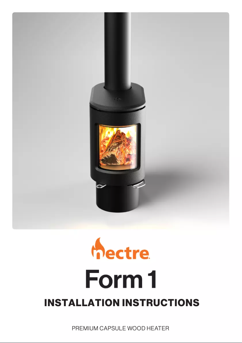 Page 1 de la notice Manuel utilisateur Nectre Form 1