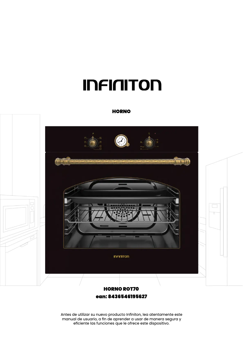 Page 1 de la notice Manuel utilisateur Infiniton ROT70