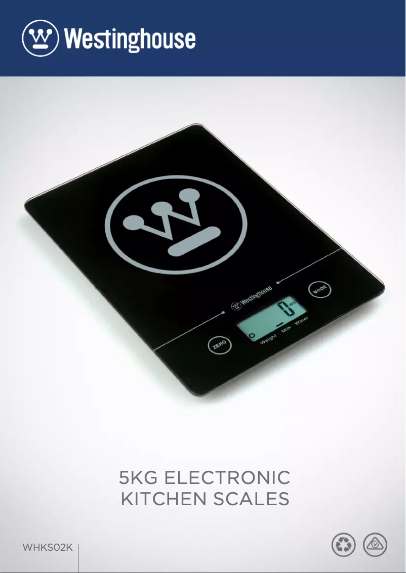 Image de la première page du manuel de l'appareil WHKS02K