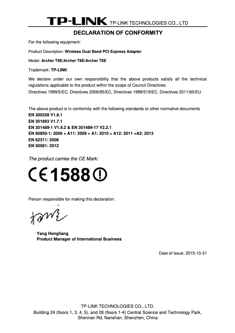 Page 1 de la notice Guide d'installation TP-Link AC1300