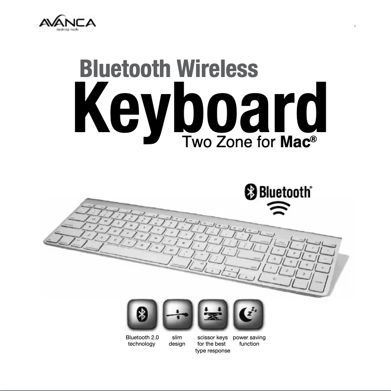Page n°1 - Manuel utilisateur Avanca Two-zone for Mac