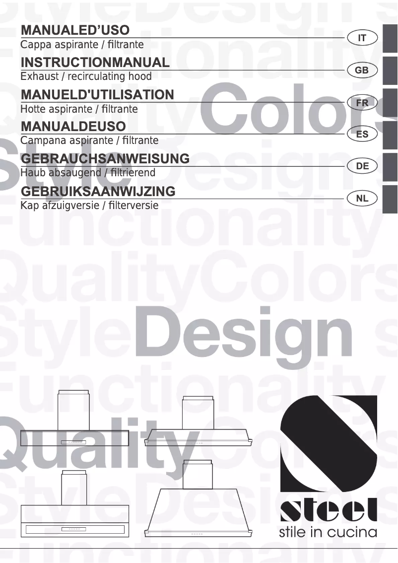 Image de la première page du manuel de l'appareil GK