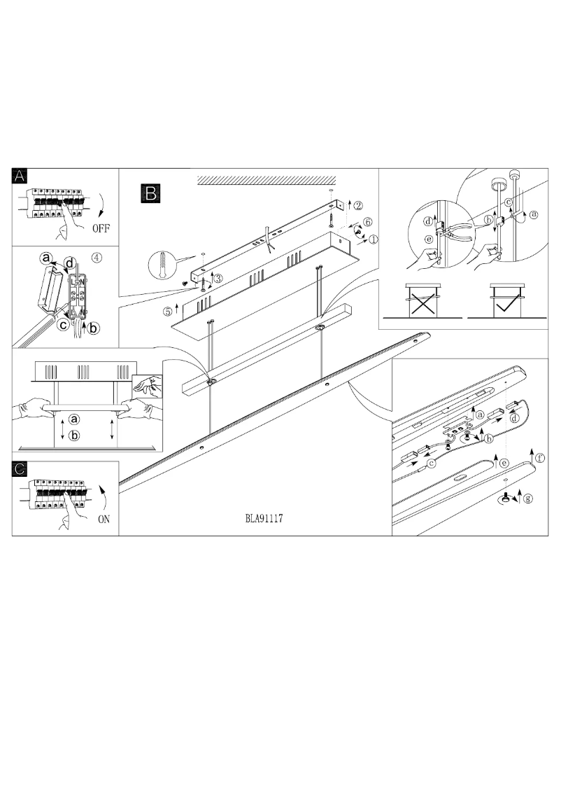 Page 1 de la notice Manuel utilisateur Eglo Alento