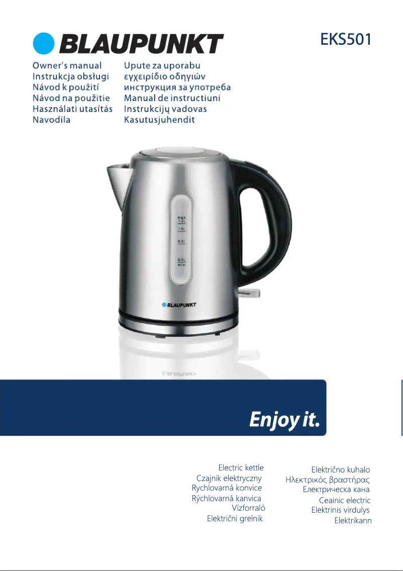 Page n°1 - Manuel utilisateur Blaupunkt EKS501