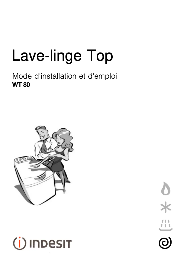 Imagen de la primera página del manual del dispositivo WT 80 (FR)