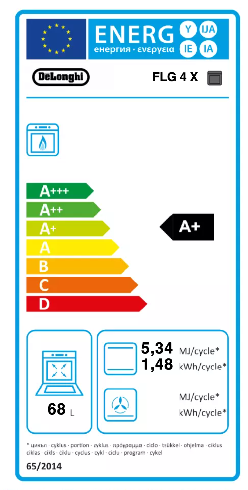 Image de la première page du manuel de l'appareil FLG 4 X
