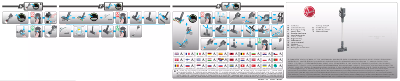 Page 1 de la notice Manuel utilisateur Hoover HF401P 011