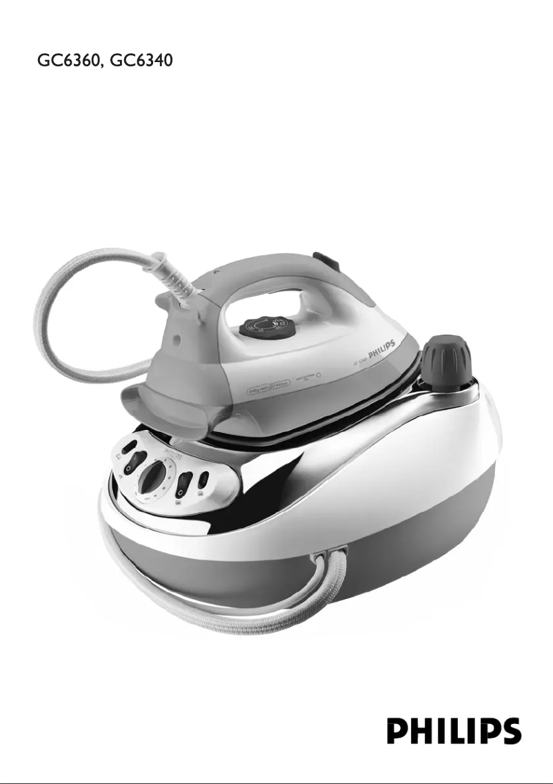 Image de la première page du manuel de l'appareil GC6340