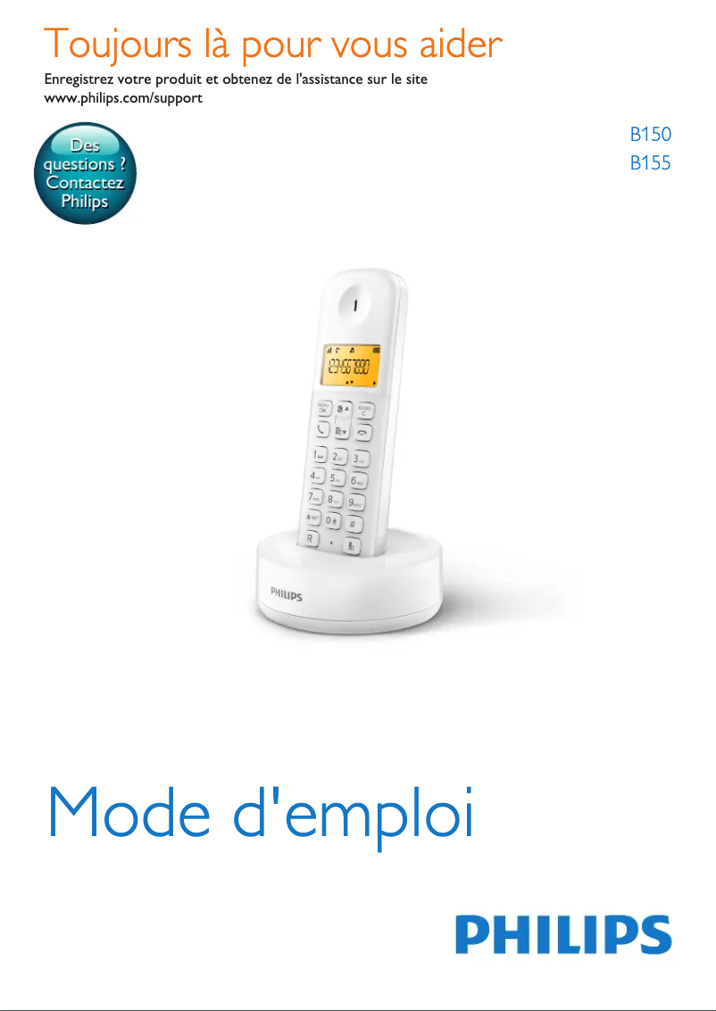 Imagen de la primera página del manual del dispositivo B1551W