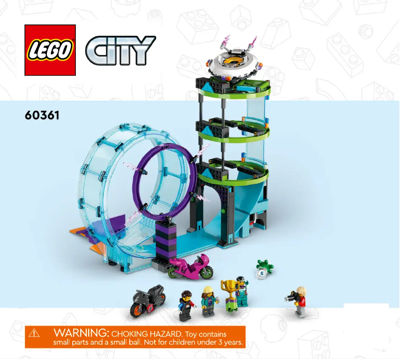 Page 1 of the manual User Manual Lego City 60361