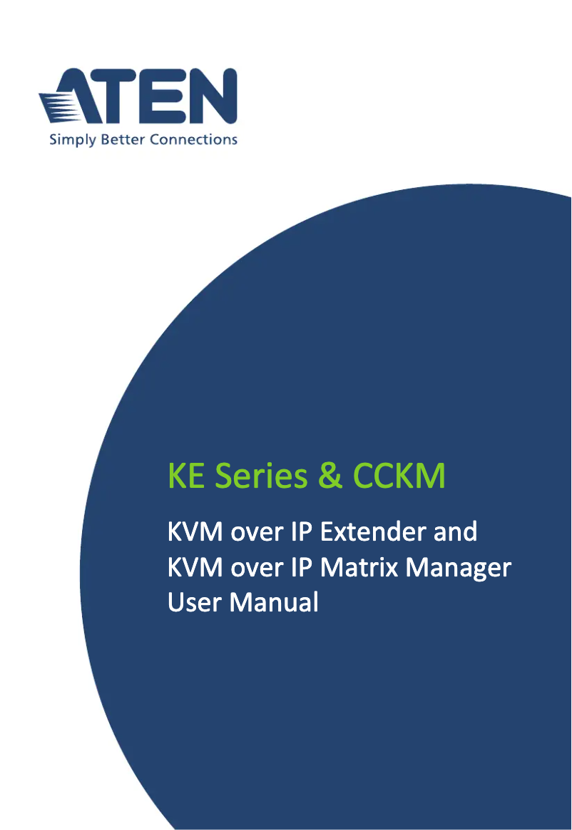 Page 1 de la notice Manuel utilisateur ATen KE6920ATC
