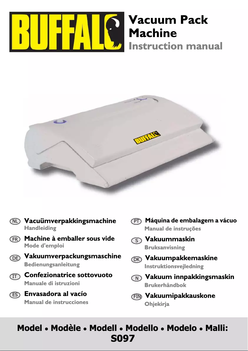 Page n°1 - Manuel utilisateur Buffalo S097