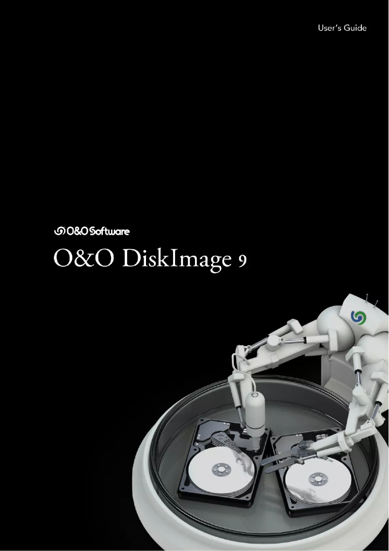Page n°1 - Manuel utilisateur O&O Software DiskImage 9 Professional