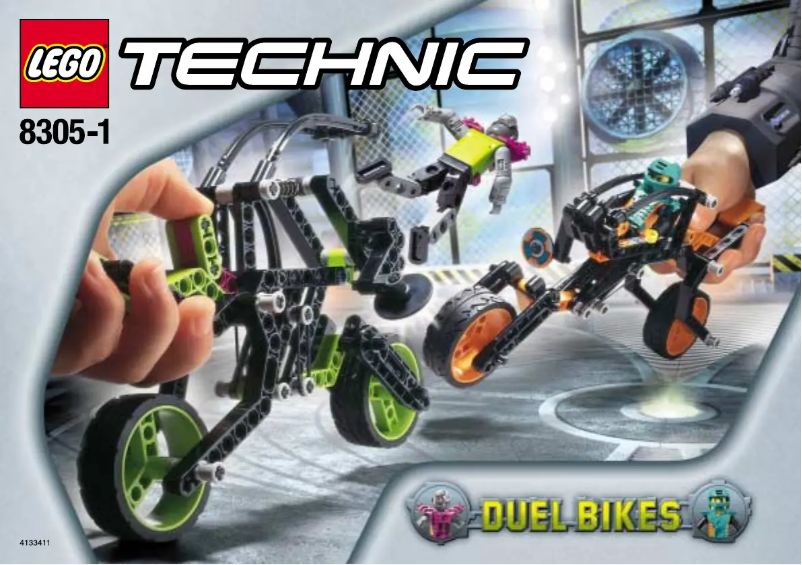 Página 1 del manual Manual de usuario Lego Duel Bikes