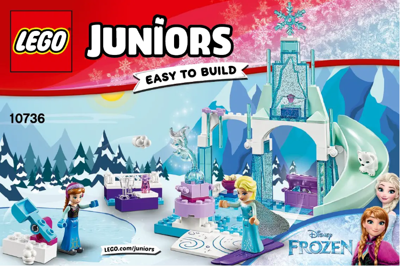 Page 1 de la notice Manuel utilisateur Lego Disney 10736