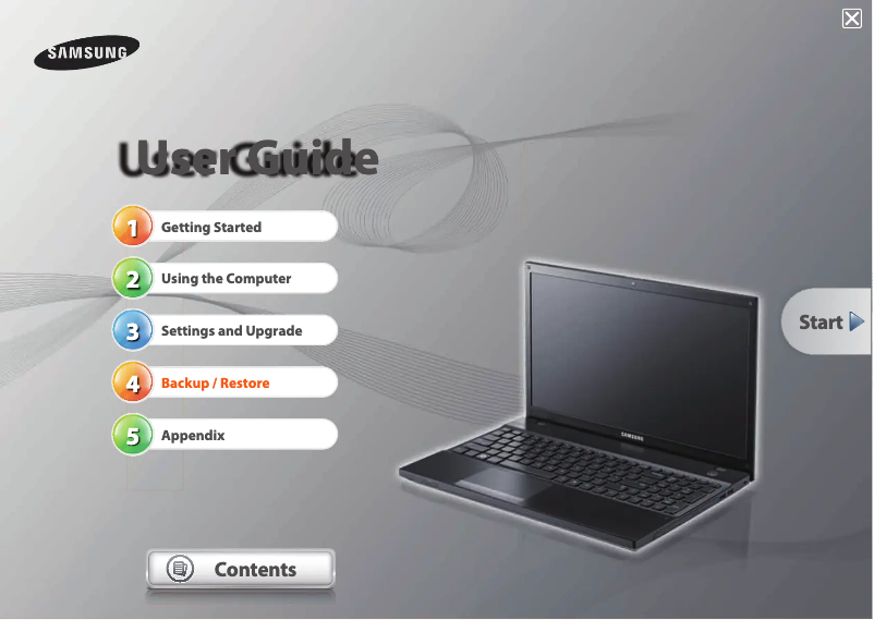 Page n°1 - Manuel utilisateur Samsung NP300V3AH