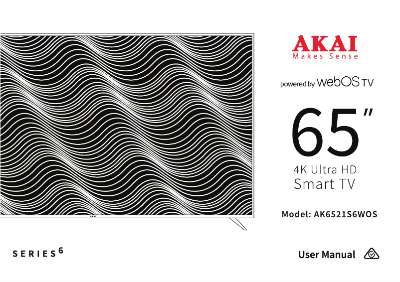 Page n°1 - Manuel utilisateur AKAI AK6521S6WOS