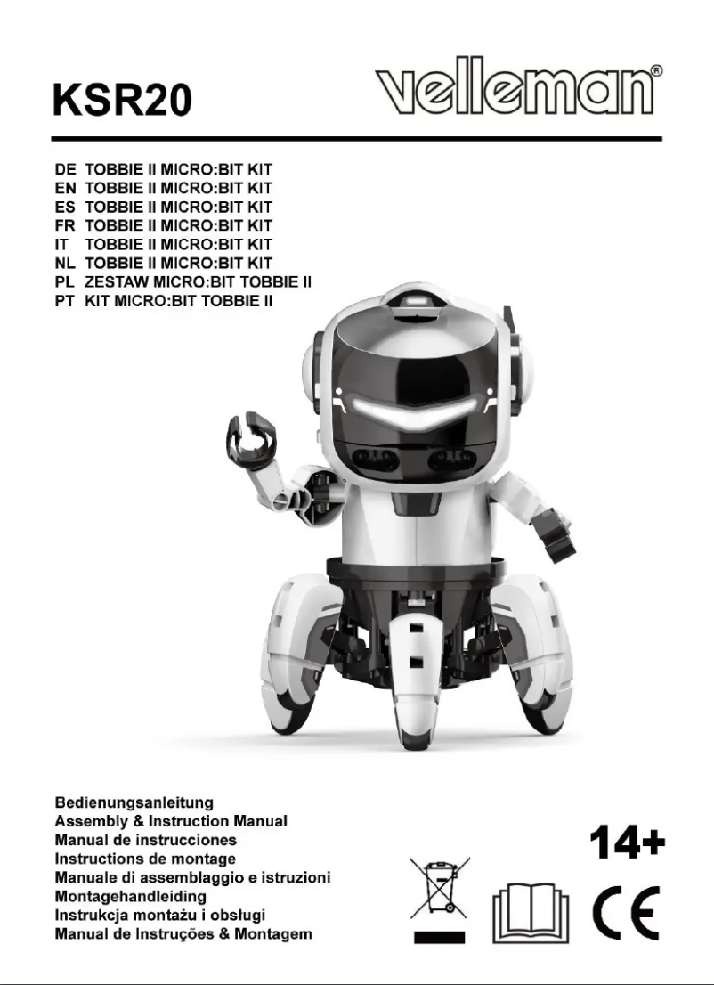 Image de la première page du manuel de l'appareil KSR20