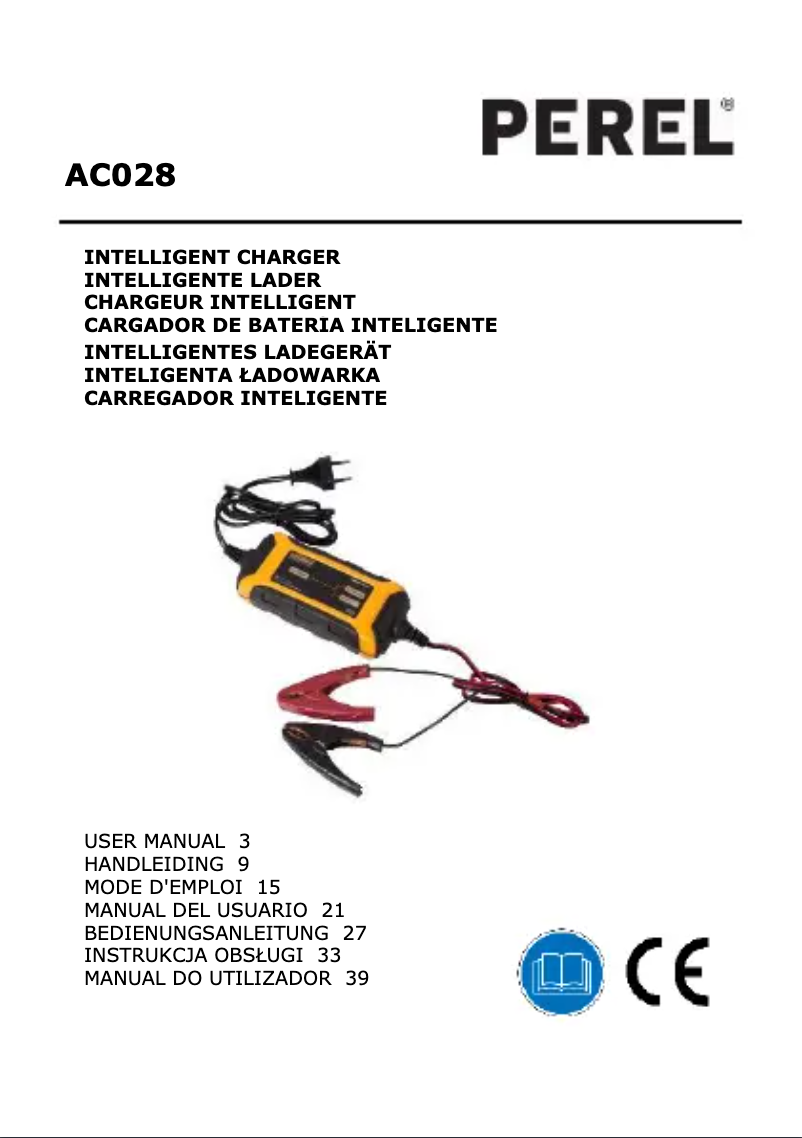 Image de la première page du manuel de l'appareil AC028