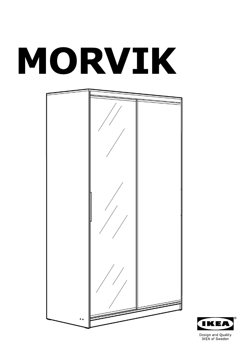 Image de la première page du manuel de l'appareil MORVIK