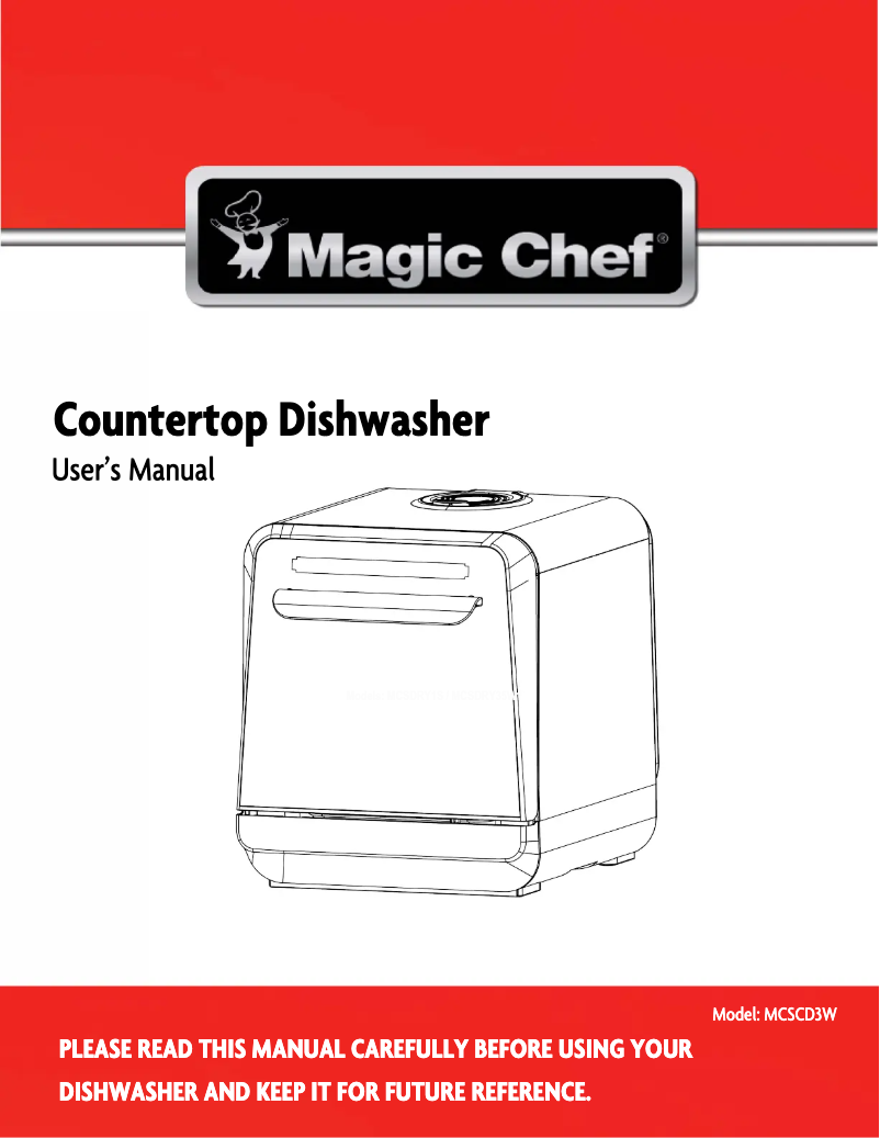 Imagen de la primera página del manual del dispositivo MCSCD3W