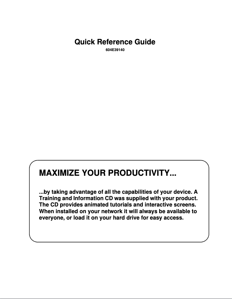 First page image of the manual for WorkCentre 5030