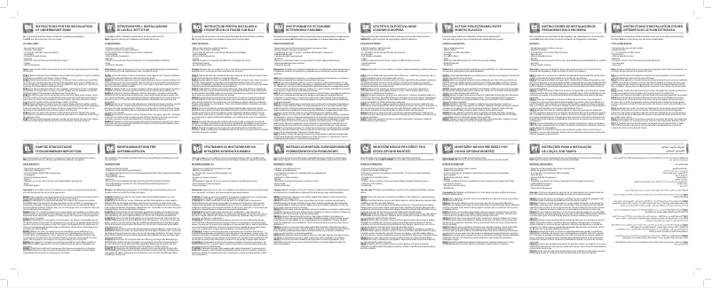 Page 1 de la notice Manuel utilisateur Enza Yara