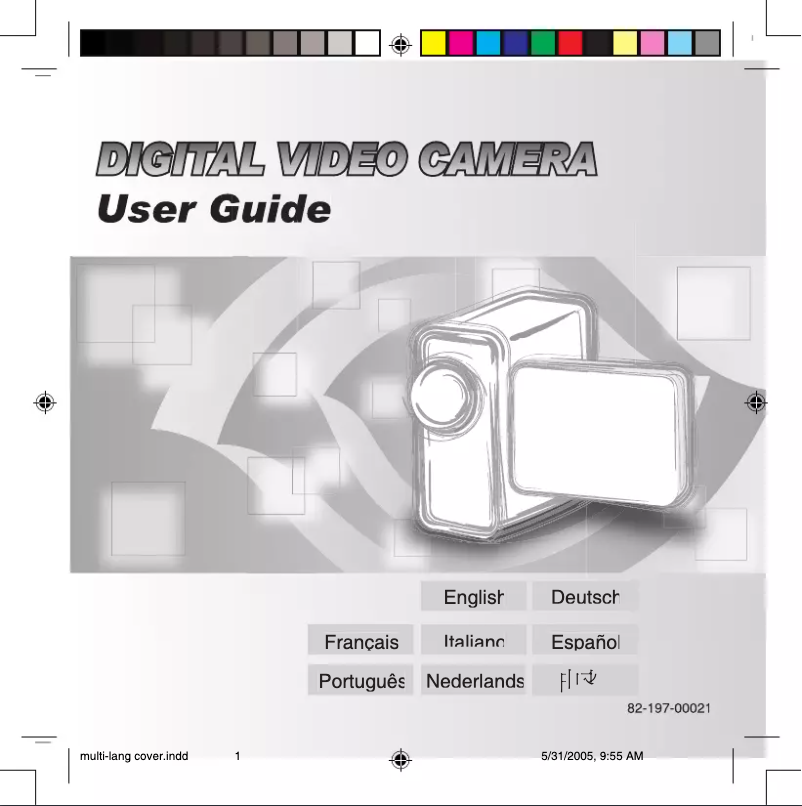 Image de la première page du manuel de l'appareil DV 8200