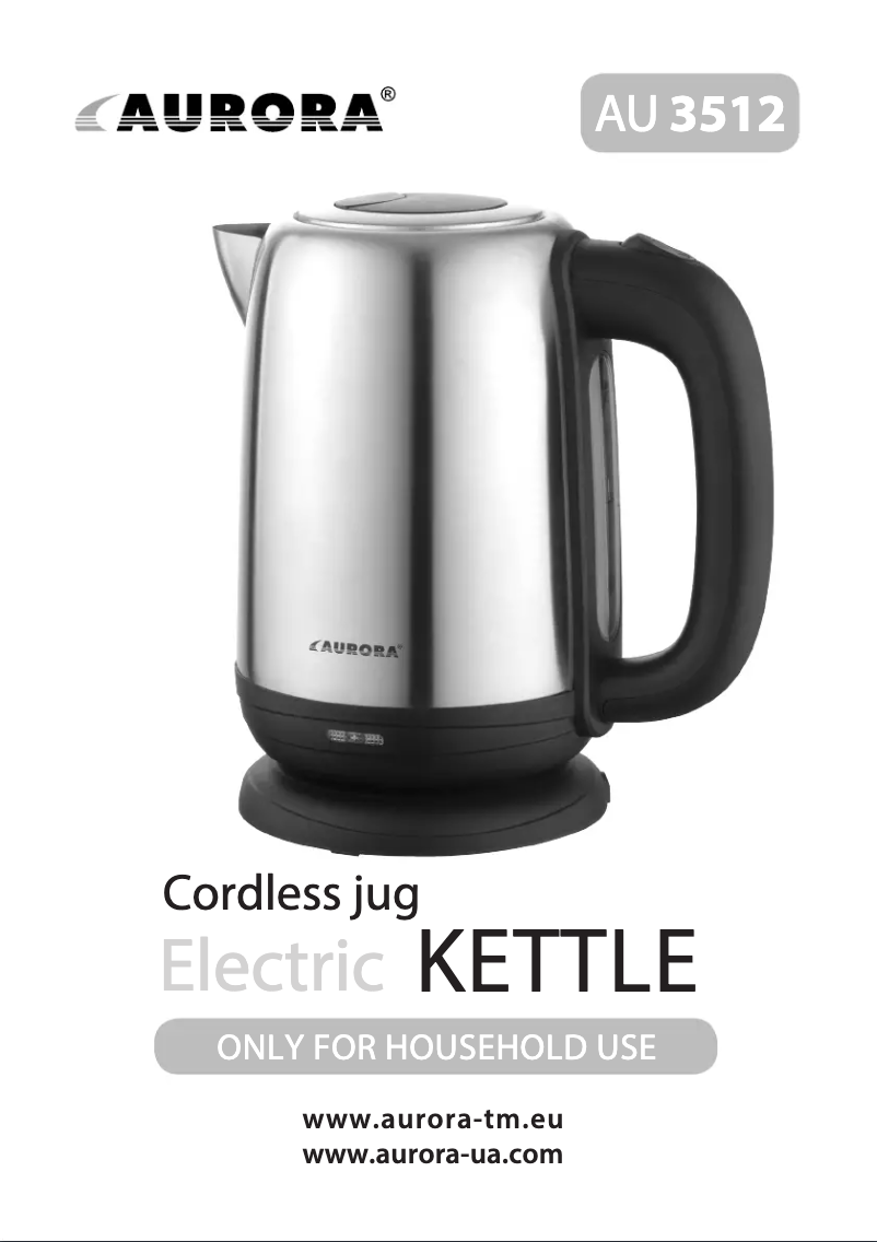 Page 1 de la notice Manuel utilisateur Aurora AU 3512