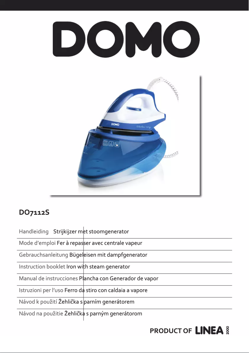 Page 1 de la notice Manuel utilisateur Domo DO7112S