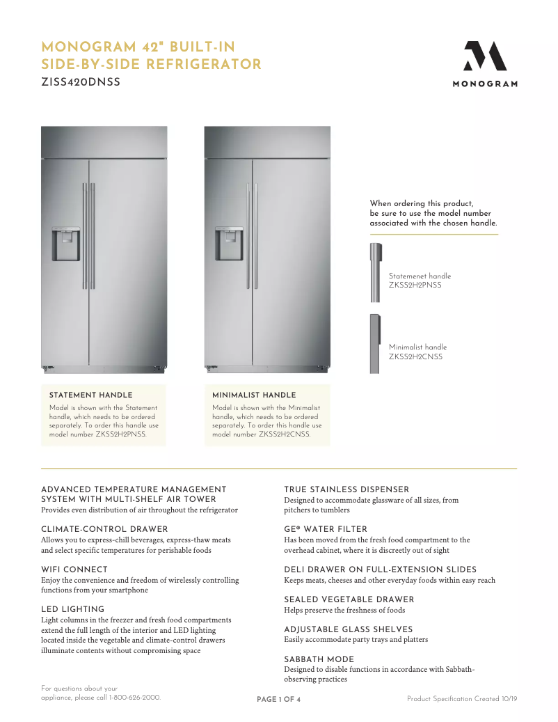 Image de la première page du manuel de l'appareil ZKSS2H2PNSS