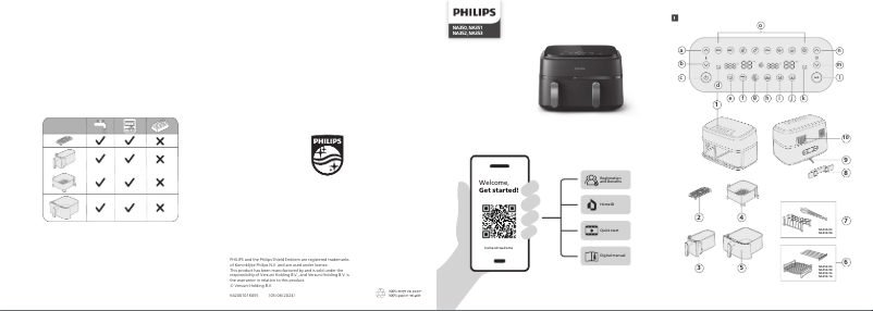 Page 1 de la notice Manuel utilisateur Philips NA350
